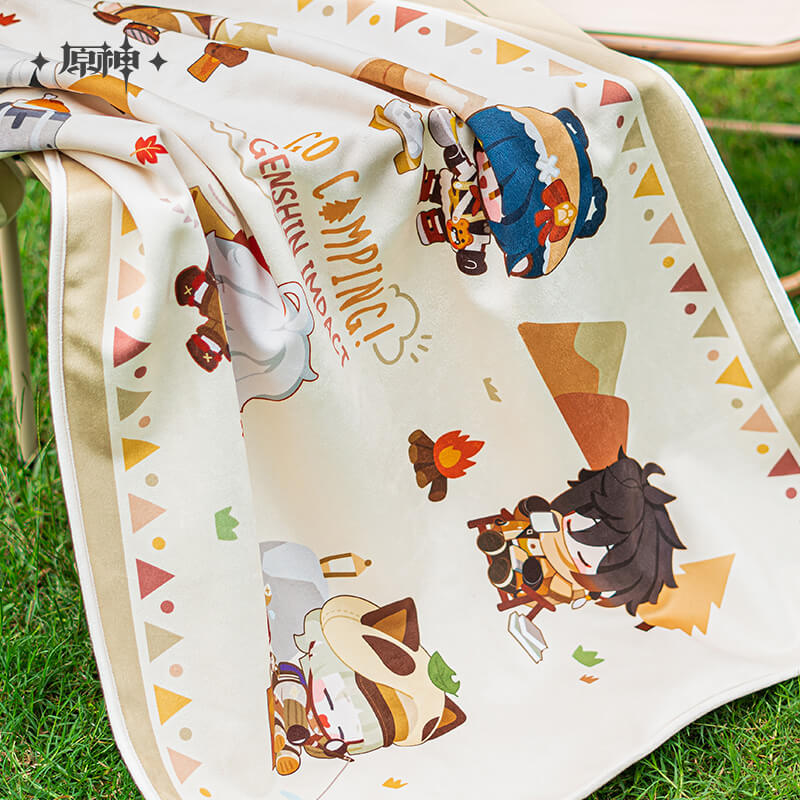 Genshin Go Camping! Cup Lunch Box Blanket