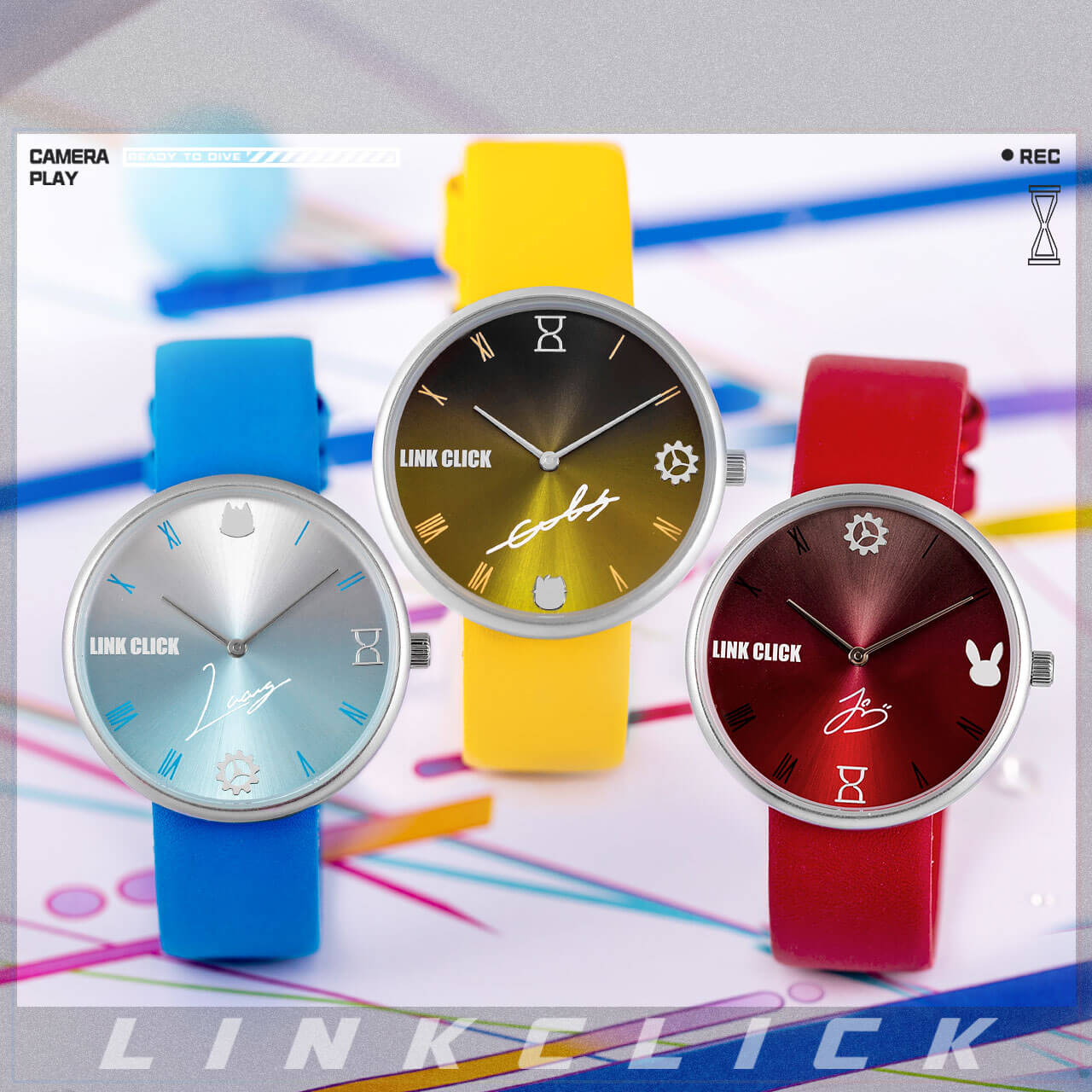 Link Click XYS Quartz watch