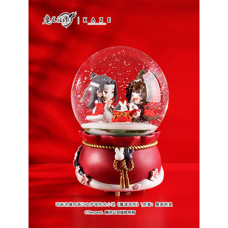 MDZS Snowglobe Crystal Ball Music Box