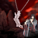 MDZS XYS Silver Pendant Necklace Bracelet Ring