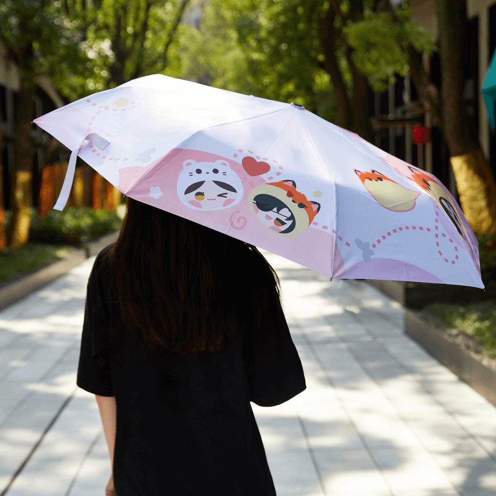 TGCF HYL Cute Three-folding Umbrella