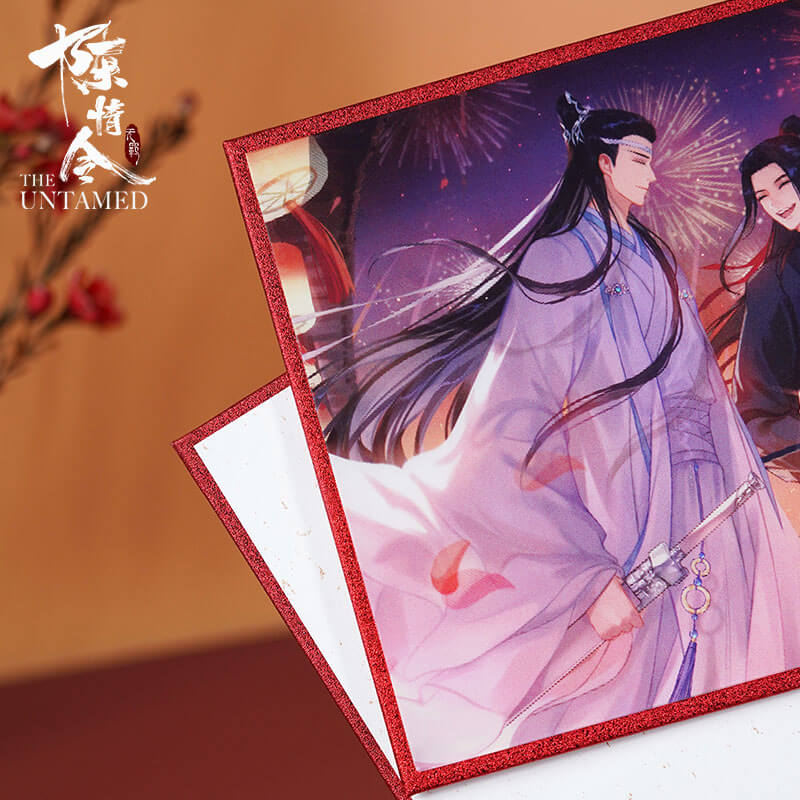 The Untamed Wangxian Lenticular Colored Paper