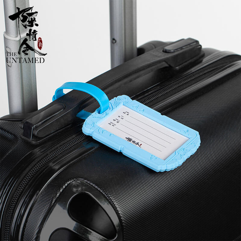 The Untamed Rubber Baggage Tag
