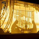 The Untamed Wangxian Paper Sculpture Night Light 