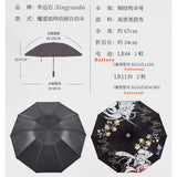 MDZS XYS Folding Umbrella with LED Light