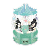 MoDaoZuShi Rotatable Carousel Stand Ornaments