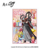 MDZS NMS WWX Birthday Music Box Shikishi Badge