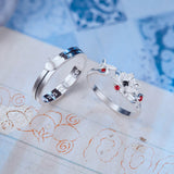 【2pcs 5% off】MDZS Wangxian Couple Silver Rings