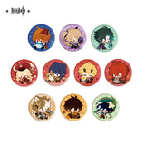 【2pcs 25% off】Genshin Chibi Plush Badge