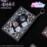 【2pcs 5% off】QQGK Minidoll Metal Card Keychain