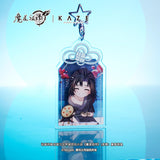 MDZS Kaze Acrylic Quicksand Amulet Keychain