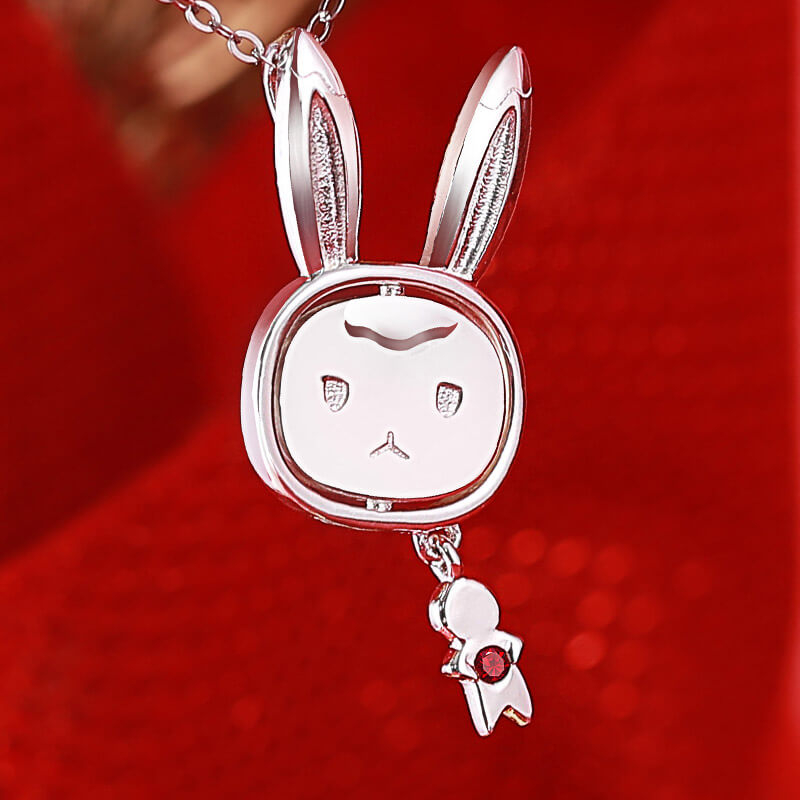 【2pcs 5% off】MDZS The Year of Rabbit Necklace Pendant