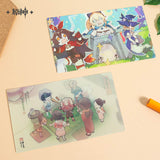 【2PCS 5% OFF】Genshin Lenticular Postcards Set