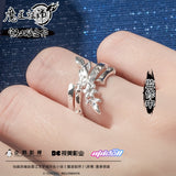 MDZS MINIDOLL CXS Cooper Plating Silver Ring