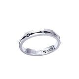 Link Click XYS 925 Silver Rings