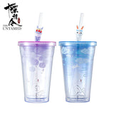The Untamed Straw Water Cup Bottle