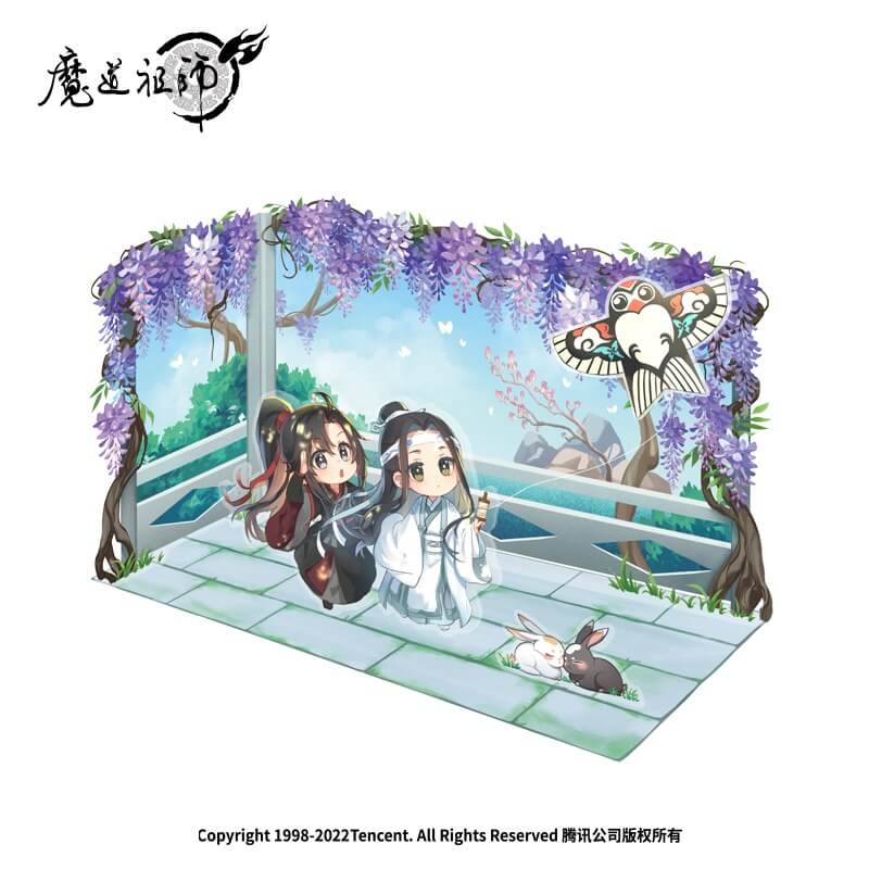 MDZS ZYZF Acrylic Stand ( Kites can be moved at will. )