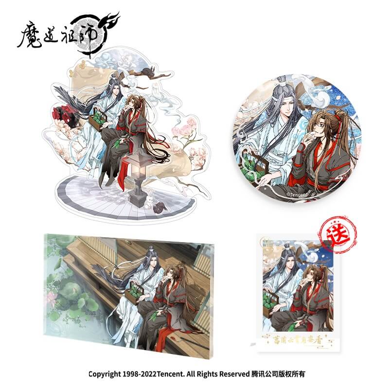 MDZS NMS CPYF Acrylic Stand Art Board Badge