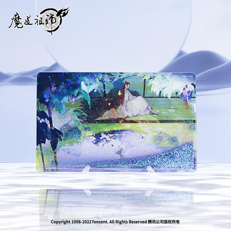 MDZS NMS NYXC Colored Paper Badge Quicksand Ornament